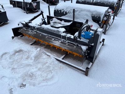 2025 GIYI GY-LPR71 71 in Skid Steer Power Rake (Unused)