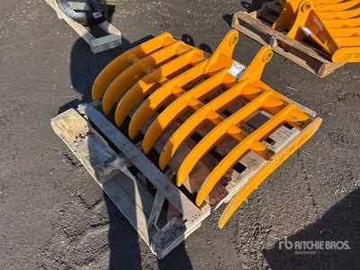 2026 GIYI 45 in Râteau d'excavatrice - Fits Cat 307 (Unused)