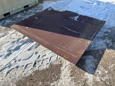 2026 SKLP SK-GB200 6 ft x 6 ft 6 in (1 in Thick) Steel Plates (Unused)