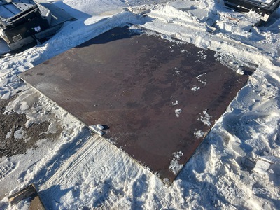 2026 SKLP SK-GB200 5 ft 11 in x 6 ft 7 in (1 in Thick) Steel Plates (Unused)