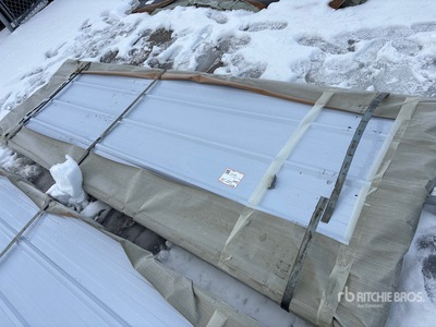 Quantity of (50) 2026 SKLP SK-XH50 10 ft Galvalume Steel Siding Roofing その他 - 店舗 & 倉庫 (Unused)