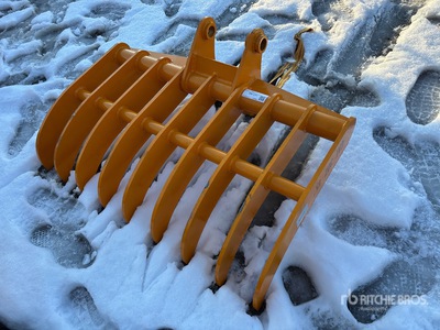 2026 GIYI 45 in Râteau d'excavatrice - Fits CAT 307 (Unused)