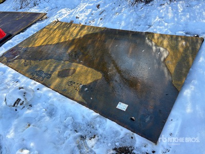 2026 SKLP 5 ft x 10 ft Placche in metallo (Unused)