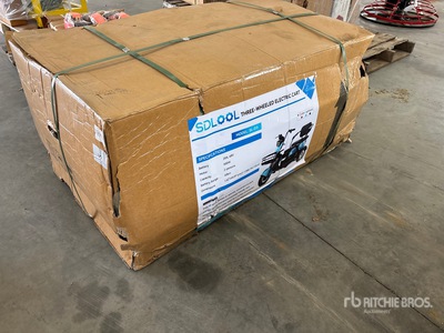 2026 SDLOOL SL-D3 500W Electric Three Wheeled Scooter (Unused)
