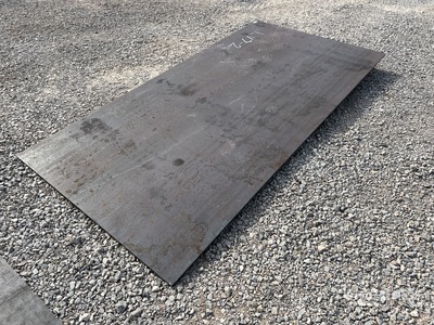 2026 SKLP 5 ft x 10 ft (0.4 in Thick) Placche in metallo (Unused)