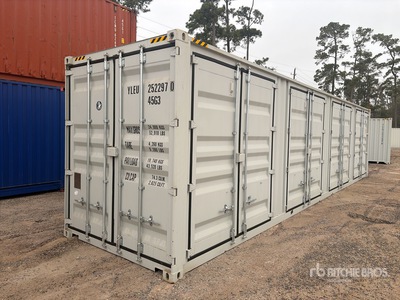 2026 40 ft High Cube Multi-Door Storage Container