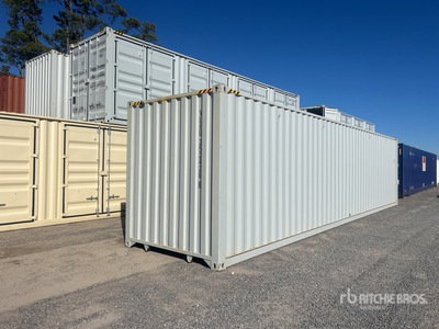 2026 40 ft High Cube Multi-Door Storage Container