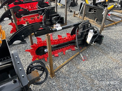 2026 GIYI GY-X39F   24 in Mini Skid Steer Trencher (Unused)