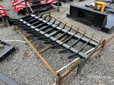 2026 GIYI RE85 85 in Skid Steer Root Rake (Unused)