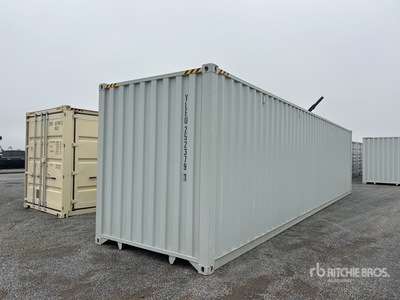 2026 40 ft High Cube Multi-Door Storage Container