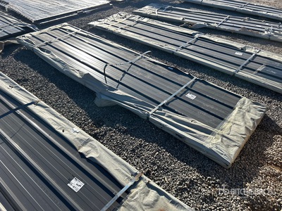 Quantity of 2026 SKLP SKH100 x 12 ft Corrugated Tin (Unused)