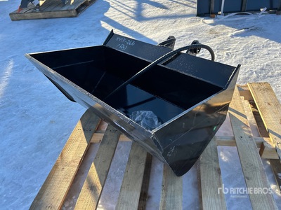 2025 GIYI GY-D5T 35 in Hydraulic Tilting エクスカベーター用バケット - Fits Cat 3 to 5 ton (Unused)