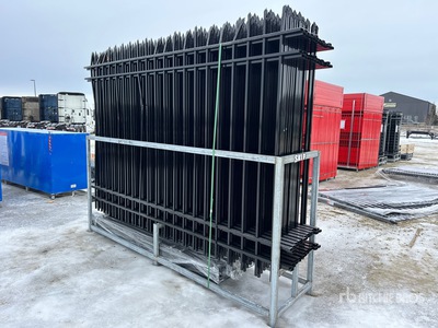 Quantity of (20) 2026 SKLP SK-N20 10 ft x 7 ft Powder Coated Clôture (Unused)