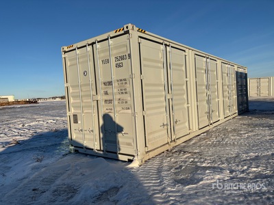 2025 40 ft High Cube Multi-Door Storage Container