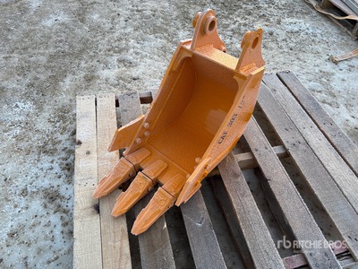 2026 GIYI GY-BK 12 in Digging Excavator Bucket - Fits Cat 303 (Unused)