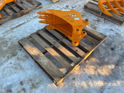 2026 GIYI GY-BK 12 in Digging Excavator Bucket - Fits Cat 307 (Unused)