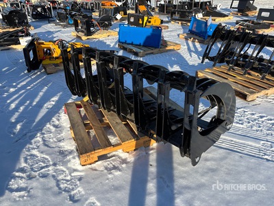 2026 GIYI GY-CLG72 72 in スキッドステア用グラップル (Unused)