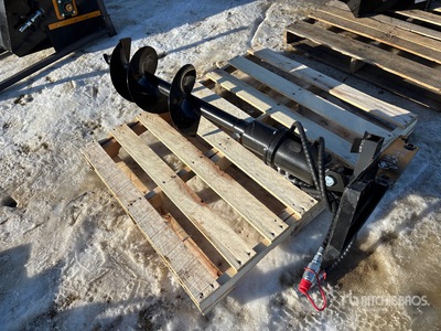 2026 GIYI 12 in Mini Skid Steer Auger (Unused)