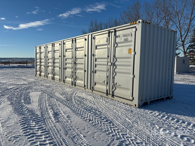 2026 40 ft High Cube Multi-Door Storage Container