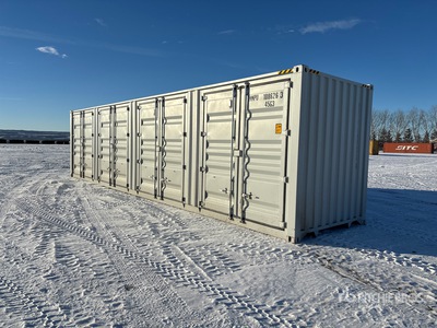 2026 40 ft High Cube Multi-Door Storage Container