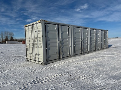 2025 40 ft High Cube Multi-Door Storage Container