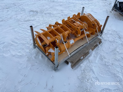 Quantity of (8) 2026 GIYI VCA-8 Mini Excavator Attachments - Fits Cat 301 (Unused)