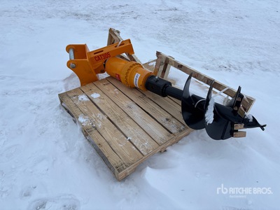 2026 GIYI 16 in Excavator Auger - Fits Cat 305 (Unused)