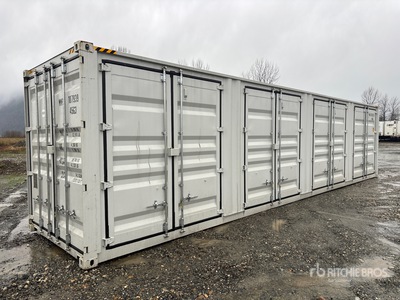 2025 40 ft High Cube Multi-Door Storage Container
