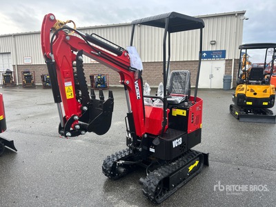 2025 VICSEC VC13J-R Mini Excavator (Unused)