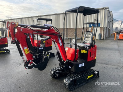2025 VICSEC VC13J-R Mini Excavator (Unused)