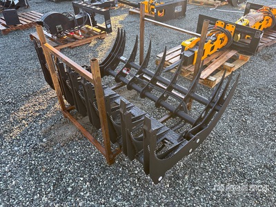 2025 GIYI GY-CLG72 71 in Skid Steer Grapple (Unused)