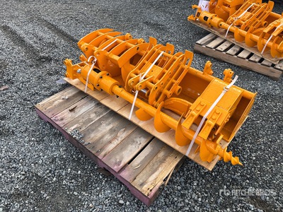 Quantity of (8) 2025 GIYI Cat 301 VCA-8 Attacco per escavatore - Fits Cat 301 (Unused)