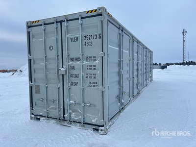 2026 40 ft High Cube Conteneur de stockage