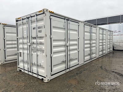 2026 40 ft High Cube Multi-Door Storage Container