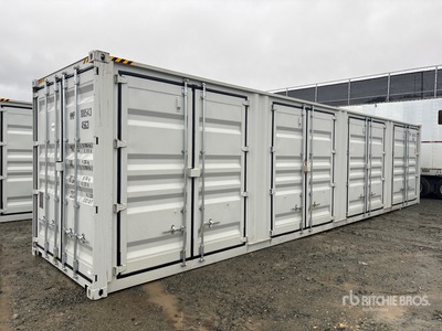 2026 40 ft High Cube Multi-Door Storage Container