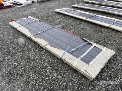 Quantity of (100) 2026 SKLP SKH100 Galvalume Steel Sheets (Unused)