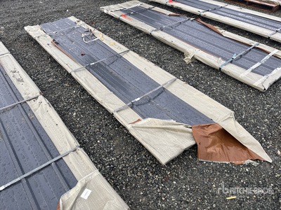 Quantity of (50) 2026 SKLP SKH50 Galvalume Steel Sheets (Unused)
