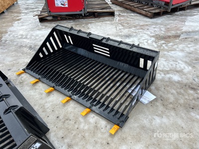 2025 GIYI GY-RB66 66 in Skeleton Skid Steer Bucket (Unused)