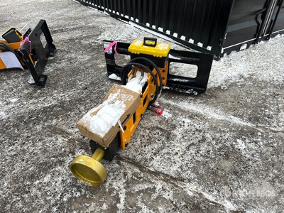 2025 GIYI GY-D680 Skid Steer Post Driver (Unused)