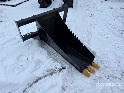 2026 GIYI GY-SBT39 53 in Skid Steer Stump Bucket (Unused)