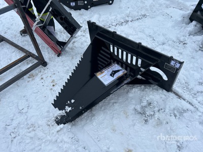 2025 GIYI GY-SBW58 58 in Skid Steer Stump Bucket (Welded Model) ملحقات معدة الحمل الصغيرة المجنزرة المتنوعة (Unused)