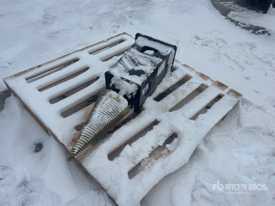 2025 GIYI GY-NWSЗ8 38 in Wood splitting auger Varios implementos minicargadora (Unused)