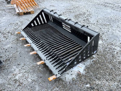 2025 GIYI GY-RB66 66 in Skeleton Skid Steer Bucket (Unused)
