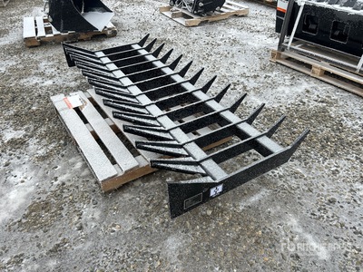 2025 TMG GY-REB5 85 in Skid Steer Root Rake (Unused)