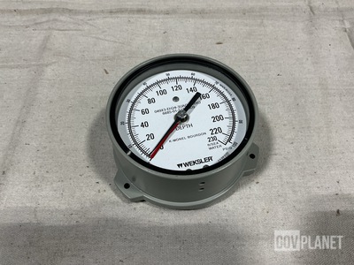 Weksler EH24-3UAO-OWX Pressure Gauge