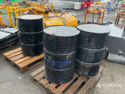 Quantity of (3) Drums Road Tar