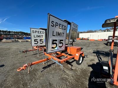 2019 American Signal Co. T131 Electric Portable Variable Message Sign Divers