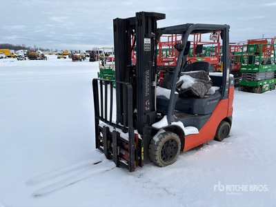 2022 Toyota 50-8FGCU25 3950 lb Pneumatic Tire Chariot Élévateur