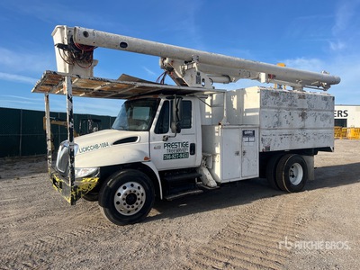 Altec LRV58 58 ft on 2007 International 4300 SBA 4x2 Bucket Truck