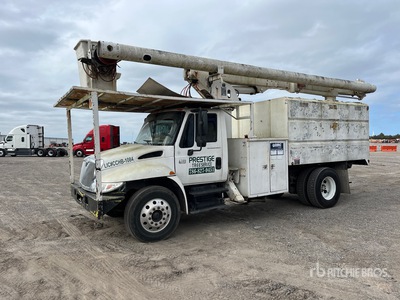 Altec LRV58 58 ft on 2007 International 4300 4x2 Bucket Truck